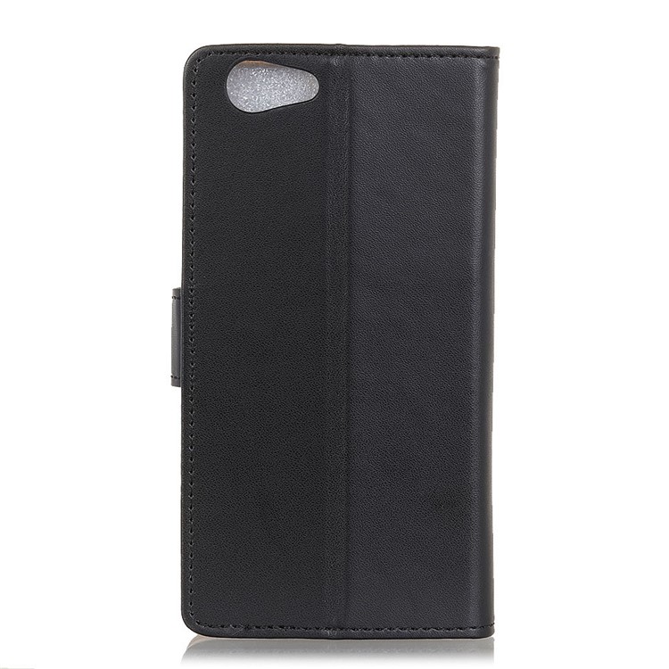 Wallet Leather Stand Case for HTC Desire 12 - Black-3