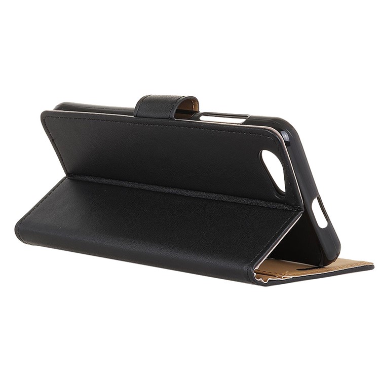 Wallet Leather Stand Case for HTC Desire 12 - Black-4