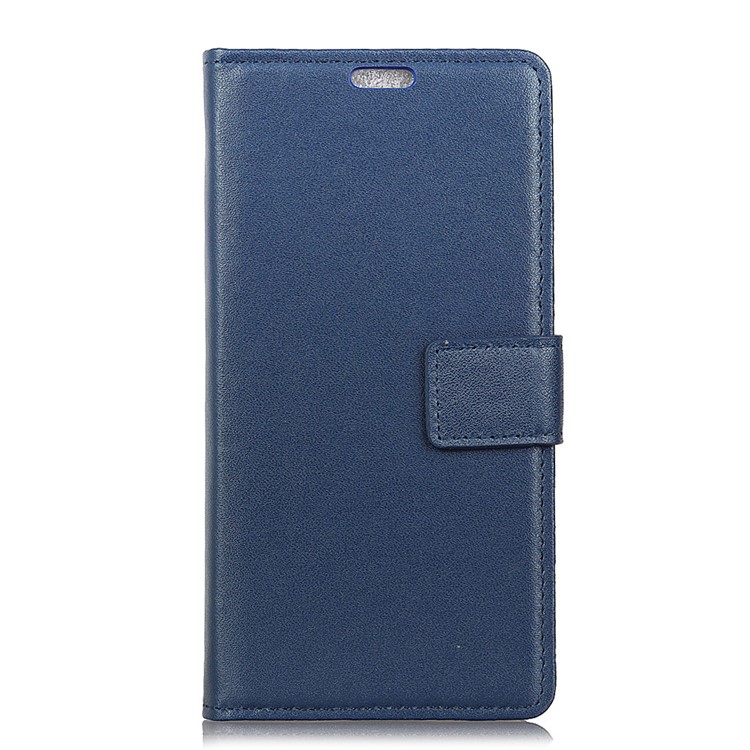 Magnetic Leather Stand Case for HTC Desire 12 - Blue-2