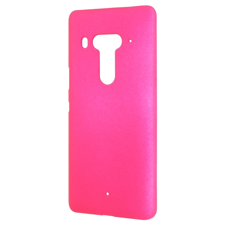 Rubberized Hard Shell Cover Case for HTC U12 - Rose-2
