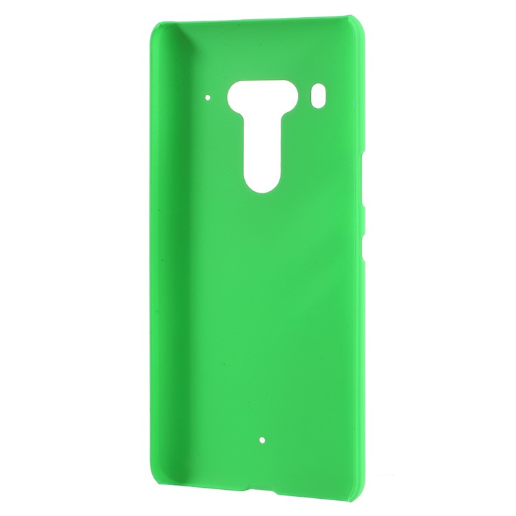 Rubberized Hard Cover Shell Case for HTC U12 - Green-3