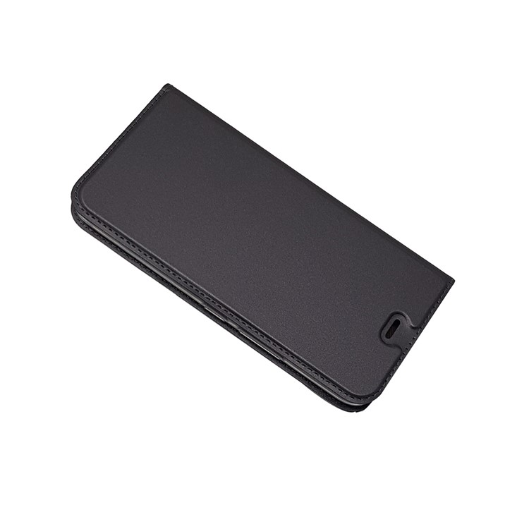 Magnetic Adsorption PU Leather Card Holder Phone Case for HTC U11 Life - Black-2
