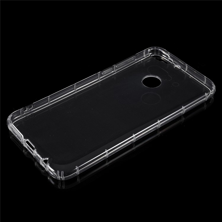 Drop-proof Clear TPU Back Cover for HTC Desire 12+/12 Plus-1