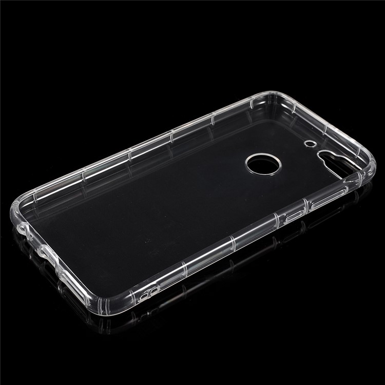 Drop-proof Clear TPU Back Cover for HTC Desire 12+/12 Plus-2