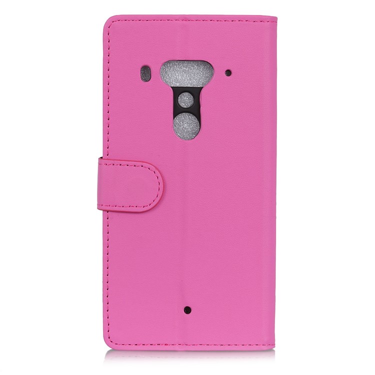 Magnetic Leather Stand Cover for HTC U12+ - Rose-5