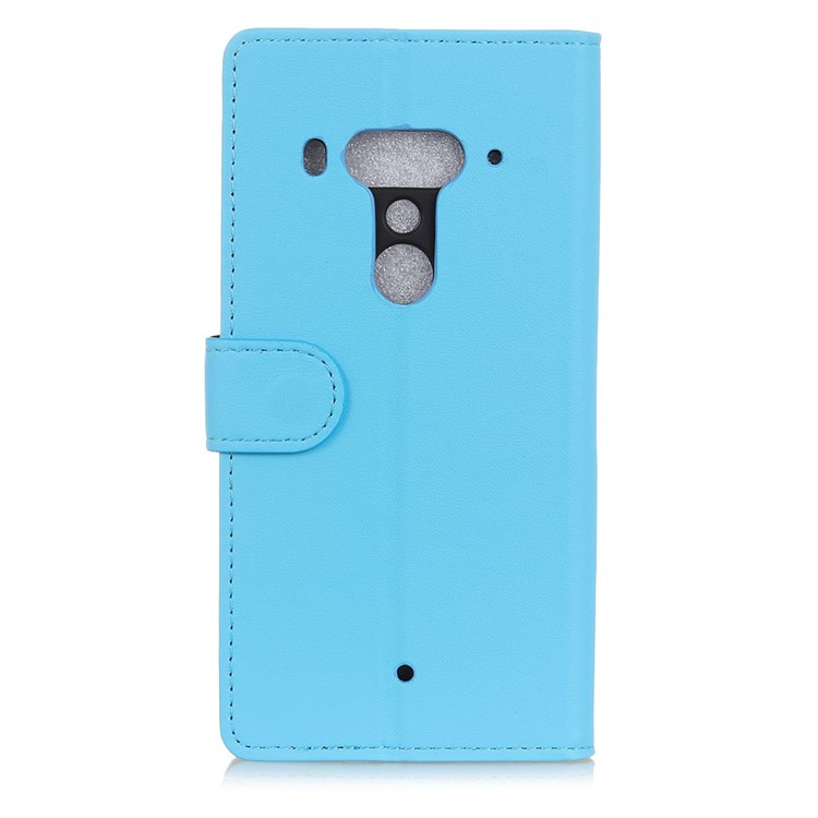Wallet Leather Cell Phone Case for HTC U12+ - Blue-5