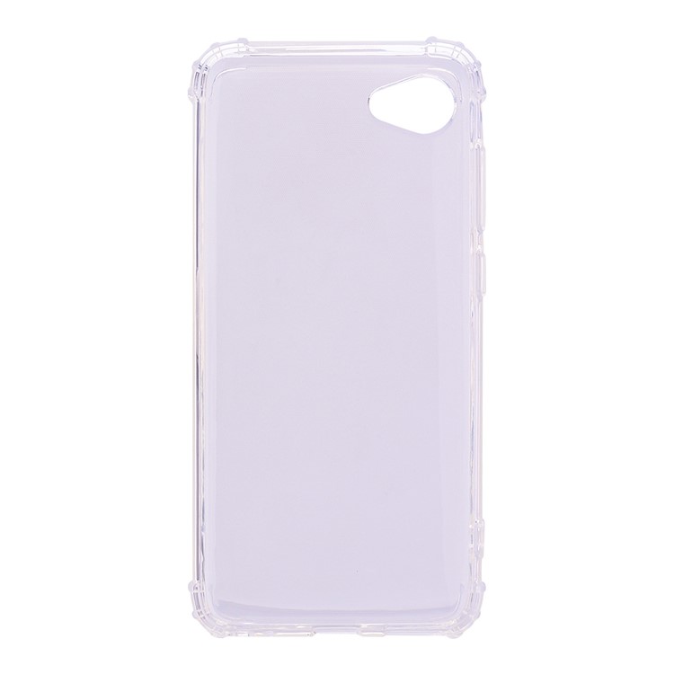 Shockproof TPU Shell Case for HTC Desire 12 - Transparent-2