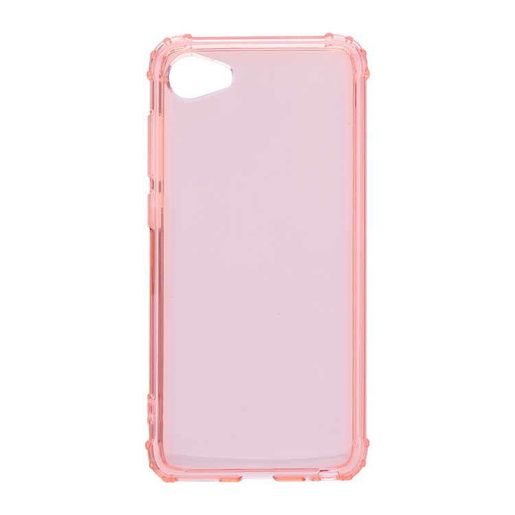 Shockproof TPU Cover Case for HTC Desire 12 - Pink-1