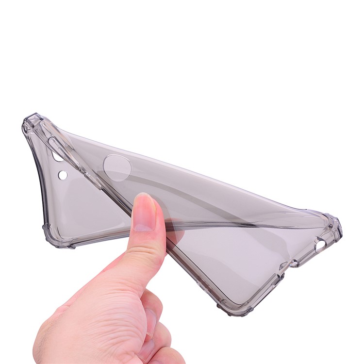 Shockproof TPU Case for HTC Desire 12+ / 12 Plus - Grey-5