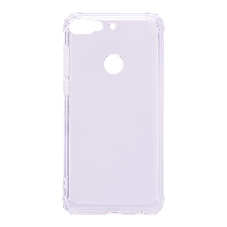 Shockproof TPU Cover for HTC Desire 12+ / 12 Plus - Transparent-1