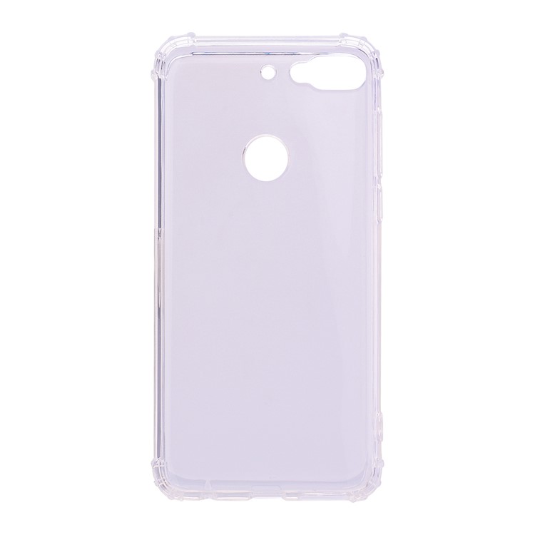 Shockproof TPU Cover for HTC Desire 12+ / 12 Plus - Transparent-2