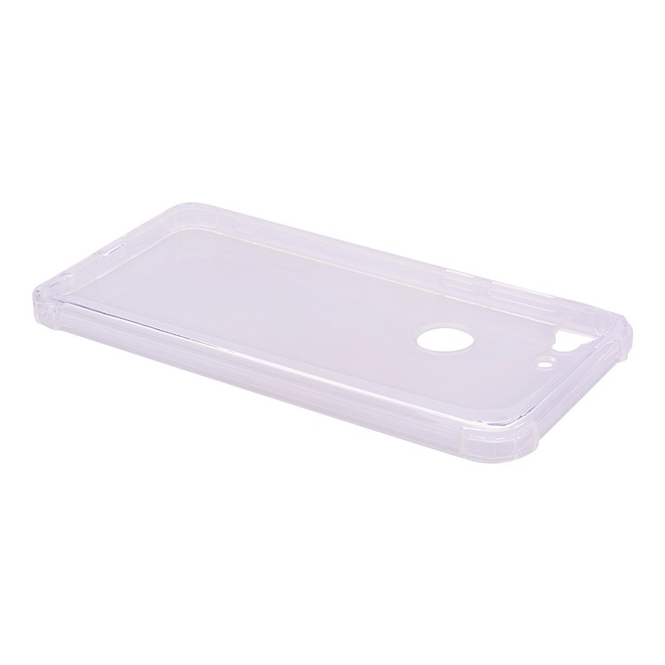 Shockproof TPU Cover for HTC Desire 12+ / 12 Plus - Transparent-3