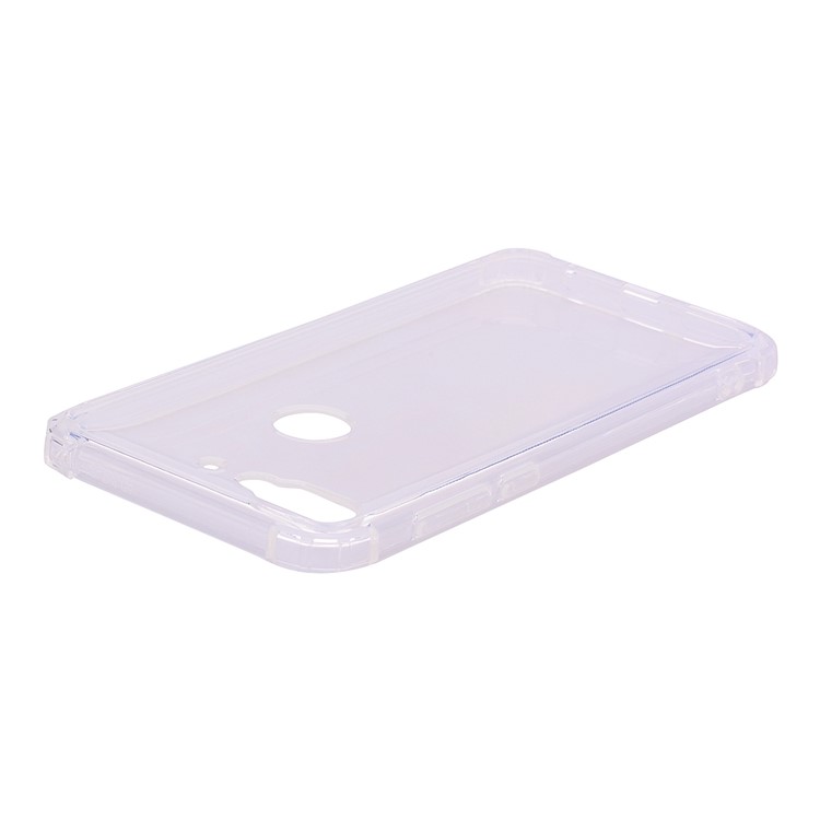 Shockproof TPU Cover for HTC Desire 12+ / 12 Plus - Transparent-4