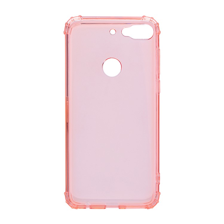 Shockproof TPU Phone Case for HTC Desire 12+ / 12 Plus - Pink-2