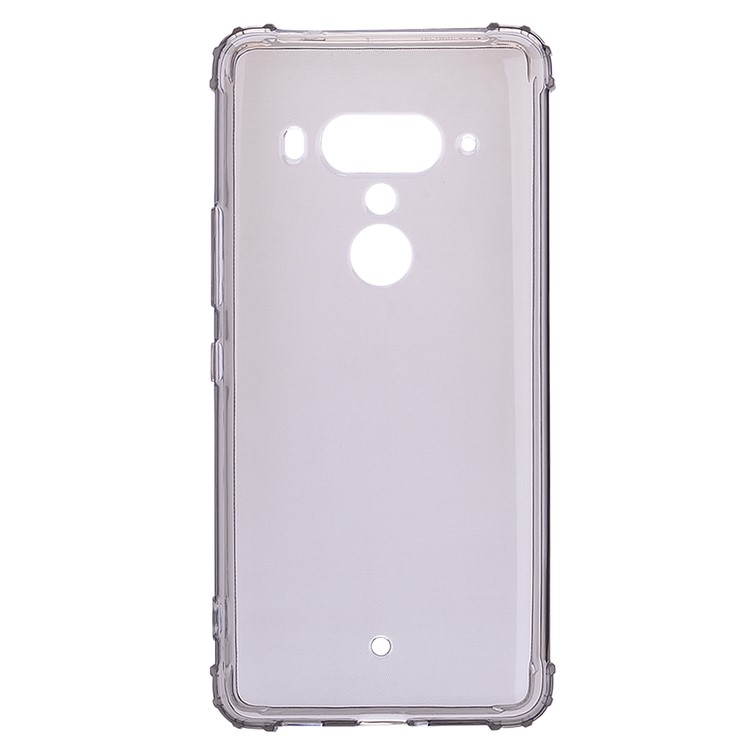 Shockproof TPU Protection Mobile Phone Casing for HTC U12+ - Grey-1