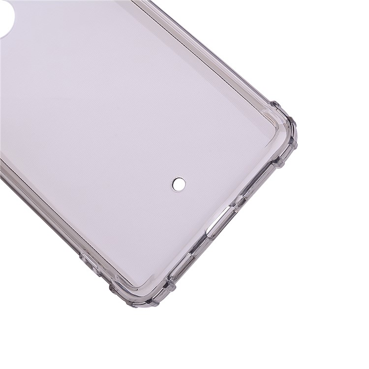 Shockproof TPU Protection Mobile Phone Casing for HTC U12+ - Grey-4