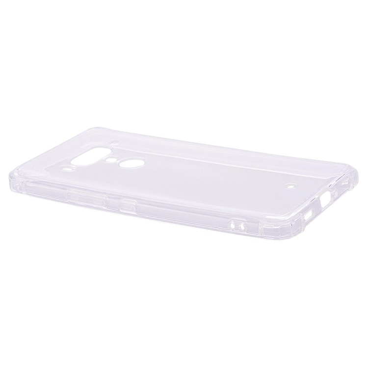 Shockproof TPU Back Cover Shell for HTC U12+ - Transparent-2