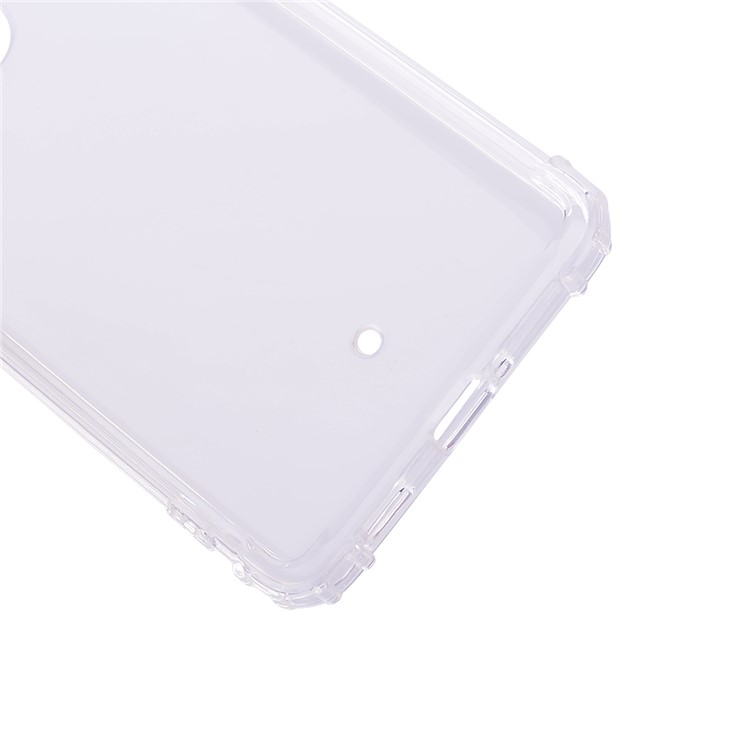 Shockproof TPU Back Cover Shell for HTC U12+ - Transparent-4