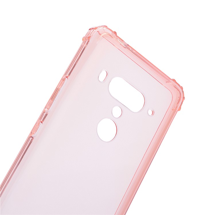 Shockproof TPU Cell Phone Cover for HTC U12+ - Pink-5