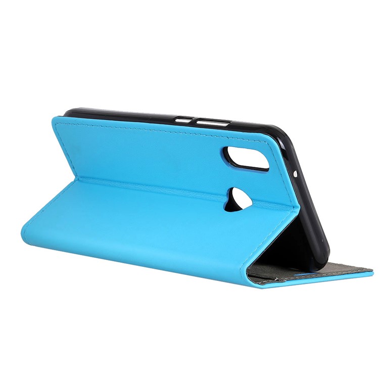 Leather Mobile Shell for HTC U12 Life / Wallet / Stand / Magnetic Flap - Blue-5