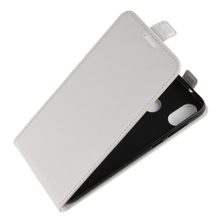 Crazy Horse Vertical Flip Leather Cover with Card Slot for HTC U12 Life - White-4
