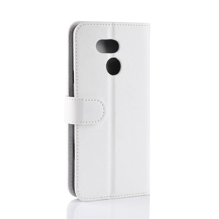 Crazy Horse PU Leather Stand Wallet Flip Cover for HTC Desire 12s - White-4