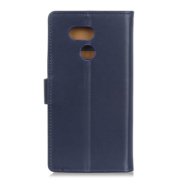 Wallet Leather Case with Stand for HTC Desire 12s - Blue-3