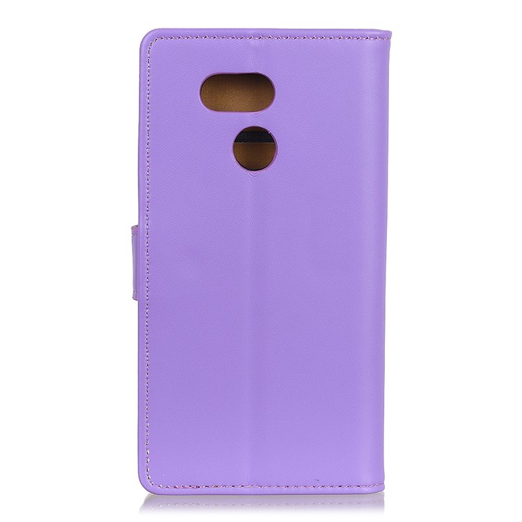 Wallet Leather Cover with Stand for HTC Desire 12s - Purple-3