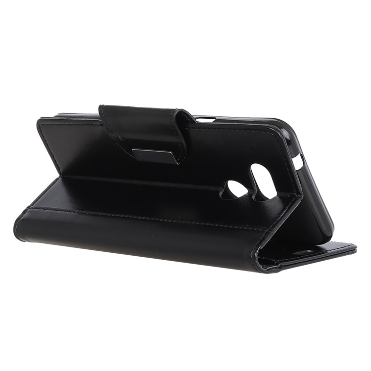 Wallet Leather Stand Case for HTC Desire 12s - Black-6