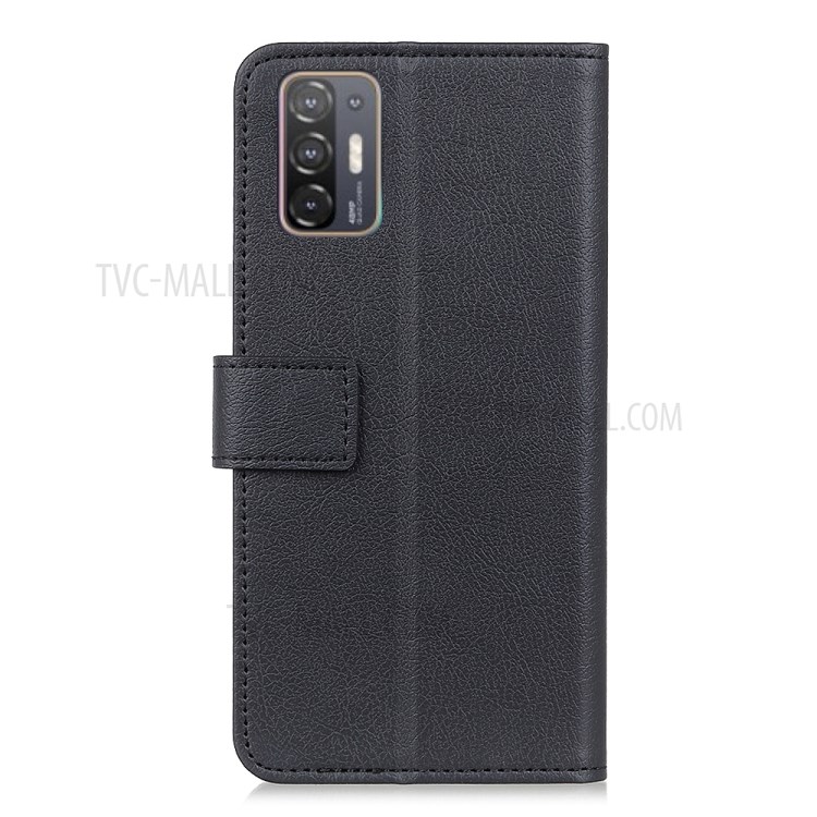 Wallet Stand Design PU Leather Phone Cover Shell Case for HTC Desire 21 Pro 5G - Black-2