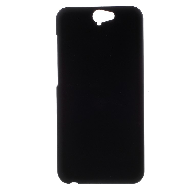 Rubberized Hard PC Case for HTC One A9 - Black-1