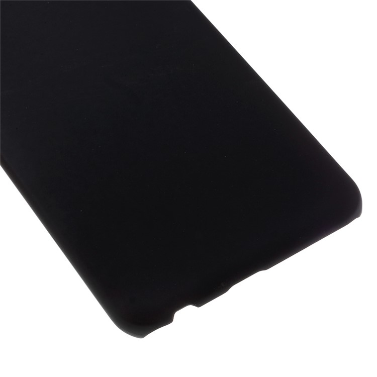 Rubberized Hard PC Case for HTC One A9 - Black-5