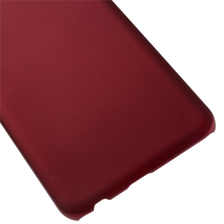 Rubberized Hard PC Phone Cover for HTC One A9 - Red-5