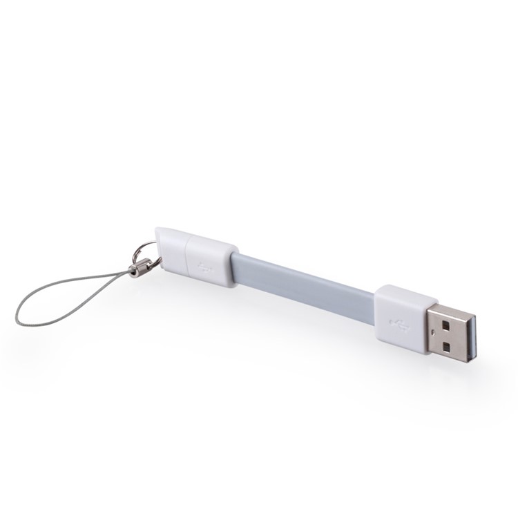 MOMAX GO-Link Noodle Shape Micro USB Charging Cable Cord for Samsung HTC Sony - White-1