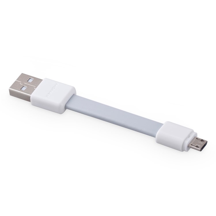 MOMAX GO-Link Noodle Shape Micro USB Charging Cable Cord for Samsung HTC Sony - White-6