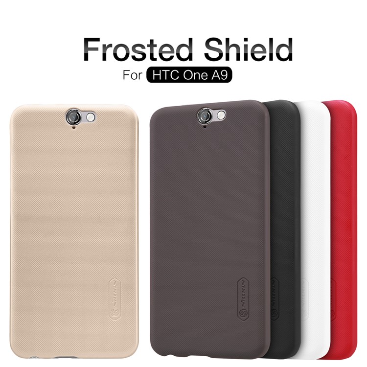 NILLKIN Super Frosted Shield Hard Case for HTC One A9 - Black-7