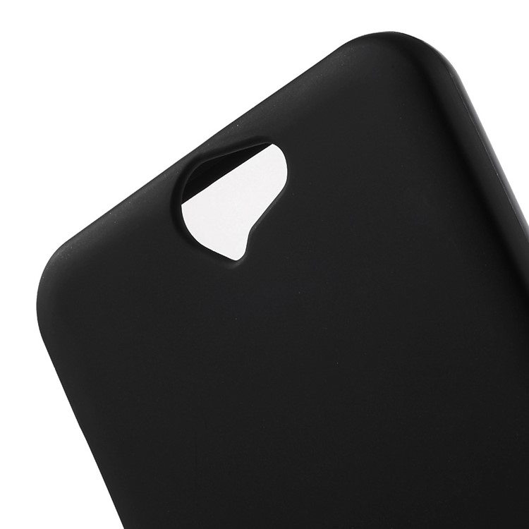 Double-sided Frosted TPU Case for HTC One A9 - Black-5