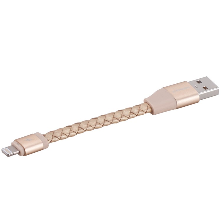MOMAX Elite Link Pro MFI Certified Lightning 8Pin Data Charge Cable - Gold Color-6