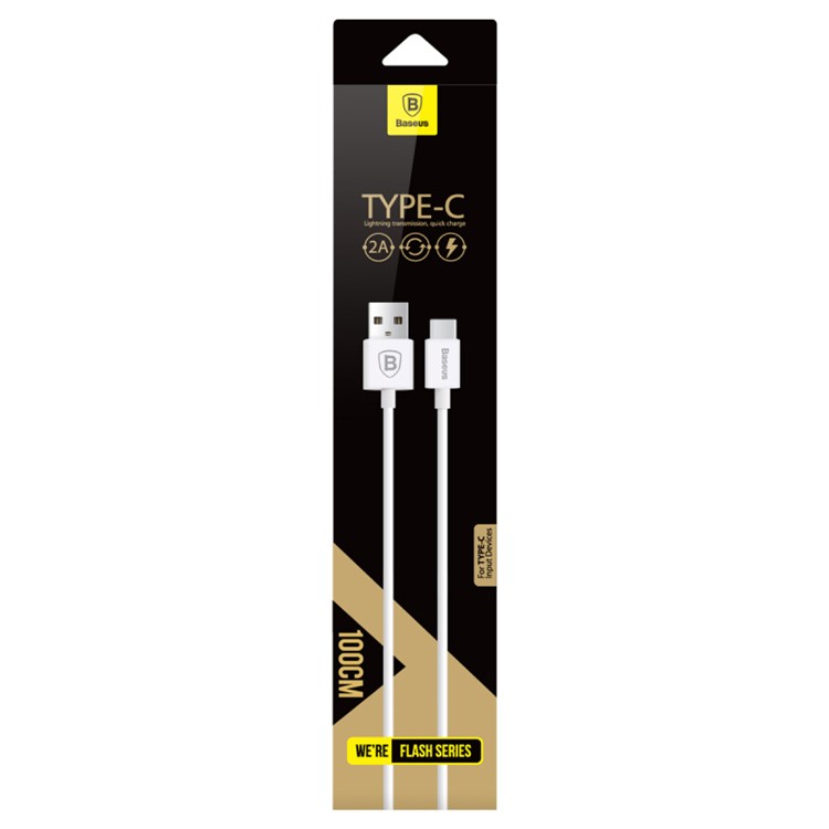 BASEUS Flash Series USB Type-C 2.0 Data Sync Charging Cable 1m-7