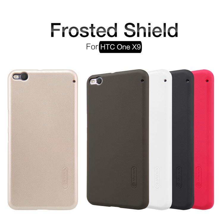 NILLKIN Super Frosted Shield Hard Case Protector for HTC One X9 - Brown-7