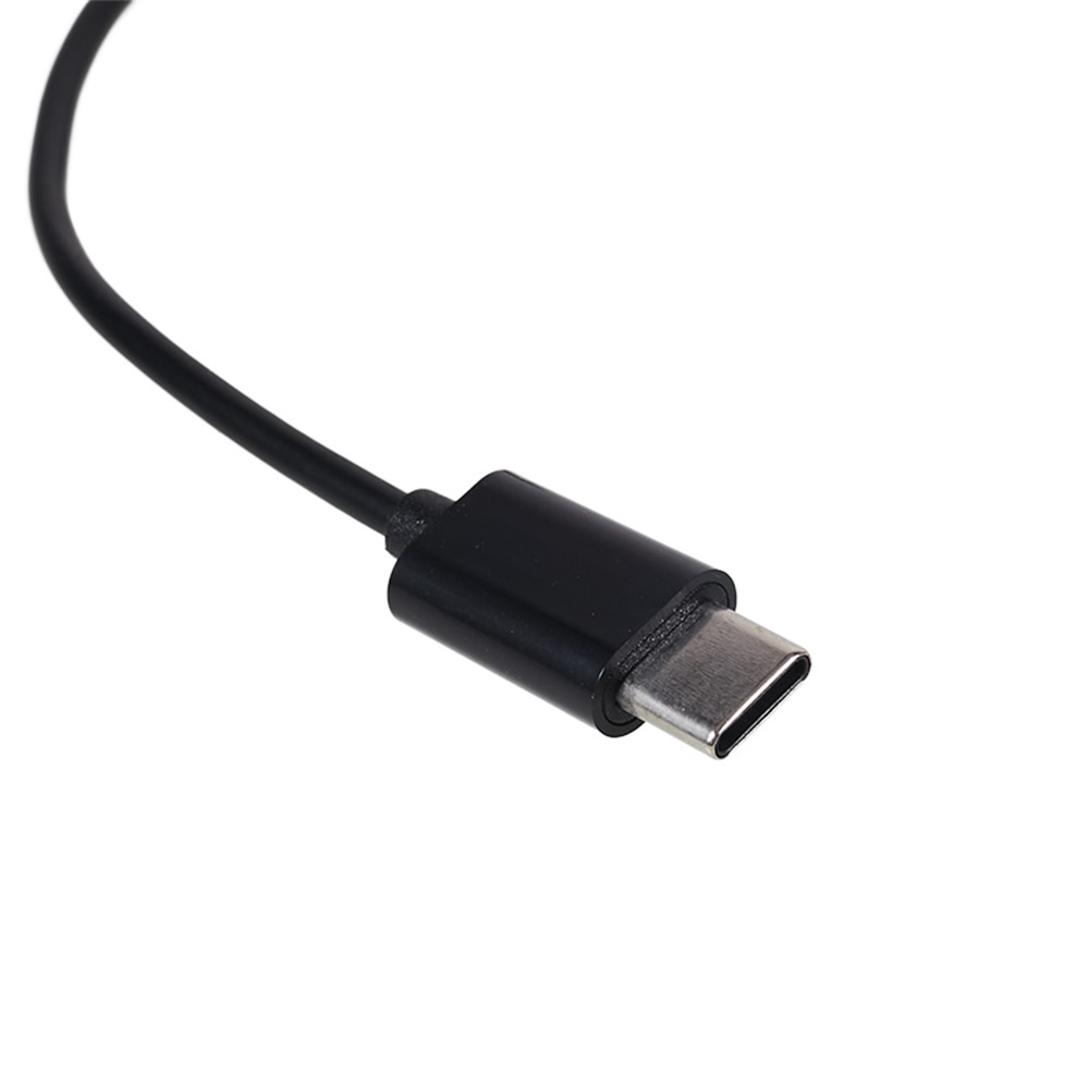 USB 3.1 Type-C Male to USB 2.0 A Female OTG Cable - Black-3