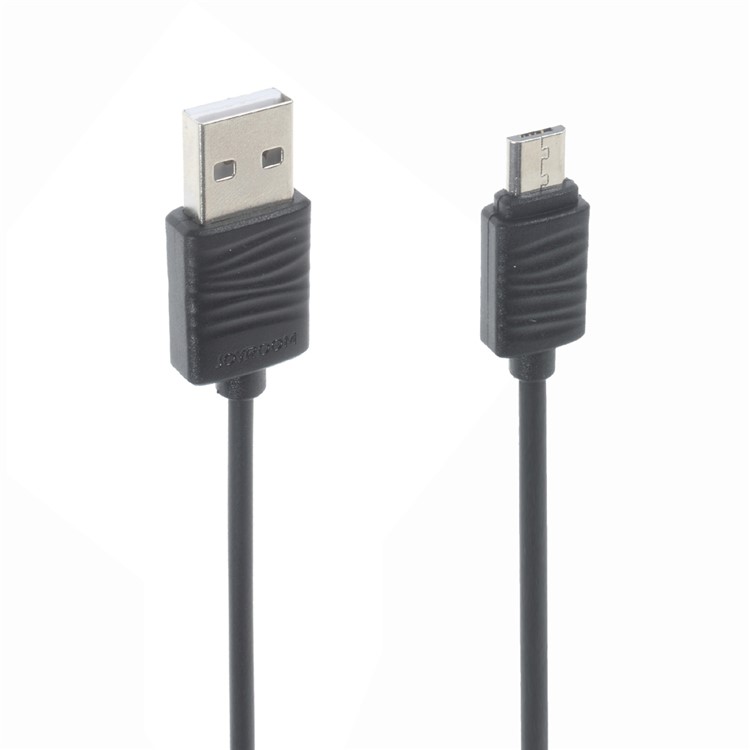 JOYROOM JR-S118 1.0M Micro USB Data Sync Charging Cable for Samsung HTC Huawei - Black-1