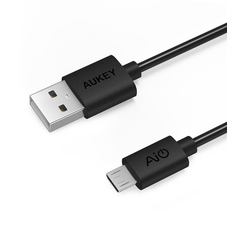 AUKEY 5pcs/set Sync Charge Micro USB Cables for Samsung Huawei CB-D5 - Black-4