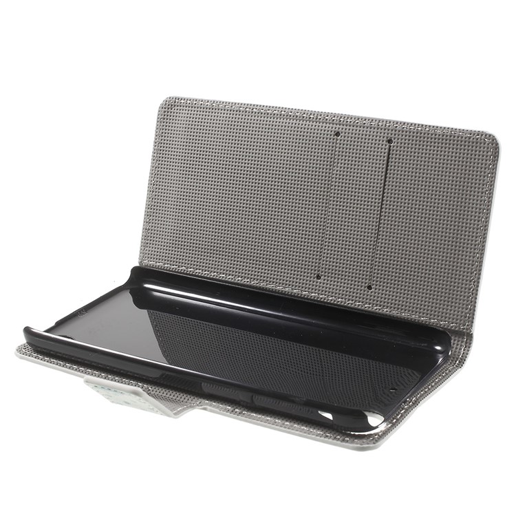 Leather Card Slot Case for HTC Desire 530/630 with Stand - Dozing Owl-5