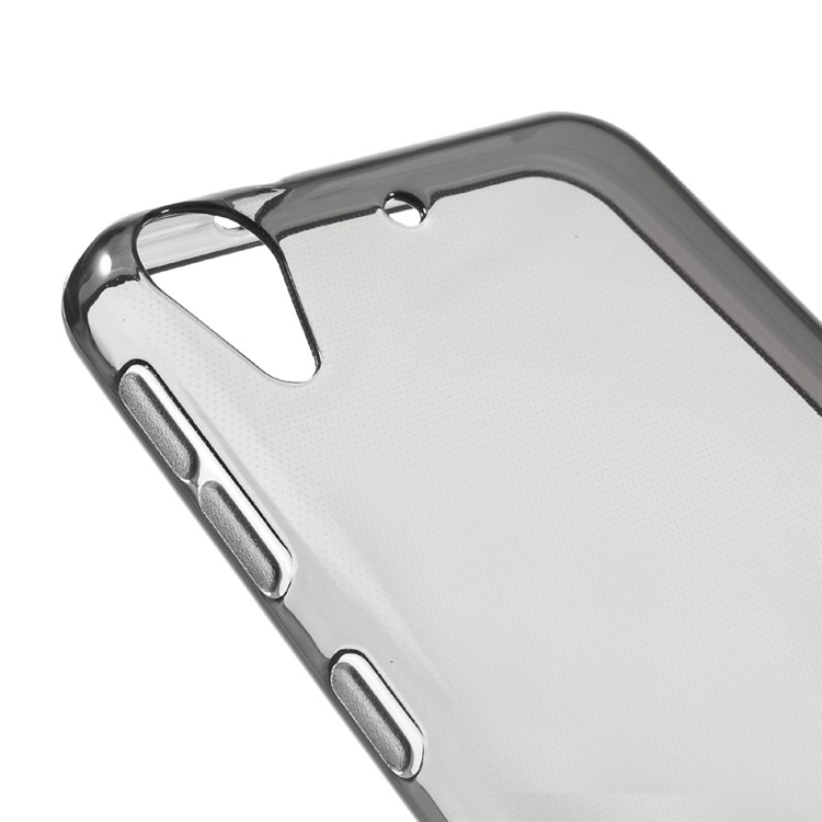 Glossy Slim TPU Phone Case Cover for HTC Desire 630/530 - Grey-3