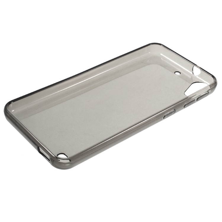 Glossy Slim TPU Phone Case Cover for HTC Desire 630/530 - Grey-5