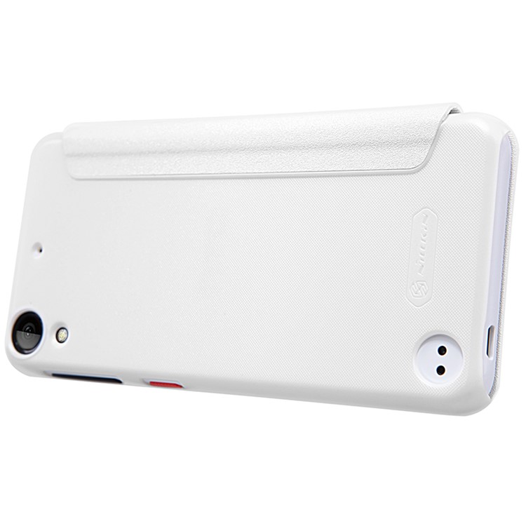 NILLKIN Sparkle Series Leather Folio Cover for HTC Desire 530/630 - White-4