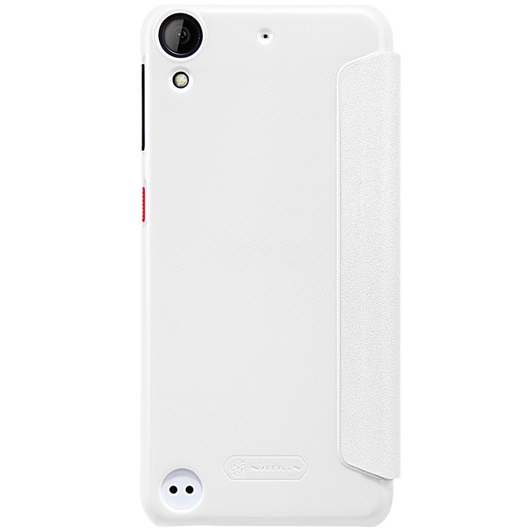 NILLKIN Sparkle Series Leather Folio Cover for HTC Desire 530/630 - White-6