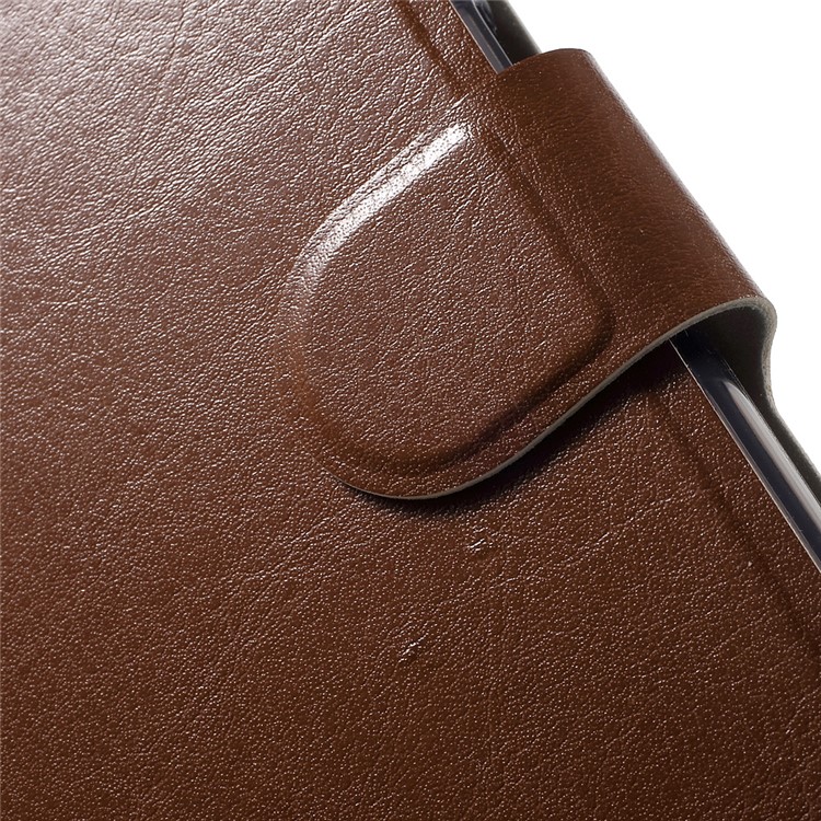 Crazy Horse Card Holder Leather Phone Cover for HTC Desire 825 - Brown-7