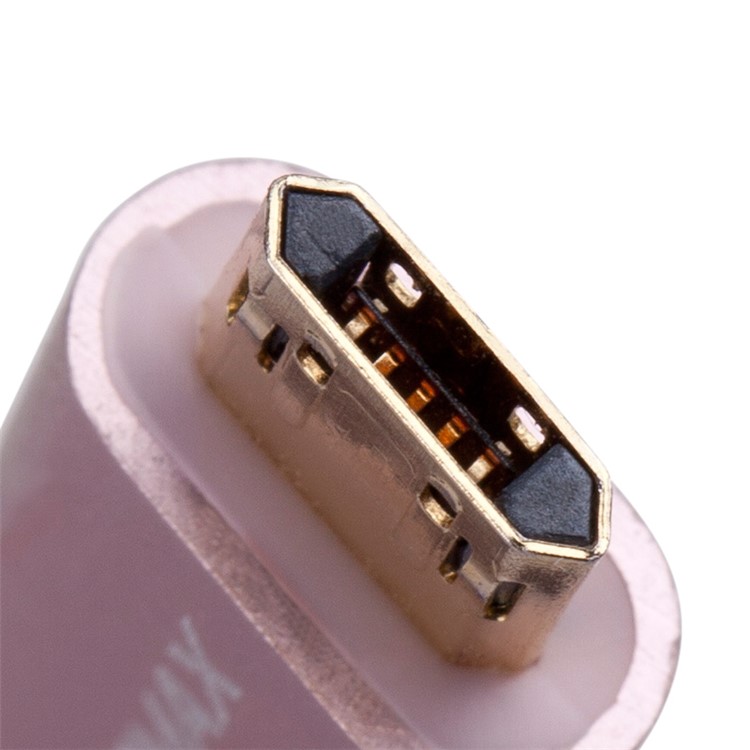MOMAX Elite Woven 1M Reversible Micro USB Data Sync Charging Cable for Samsung Sony HTC - Rose Gold Color-10